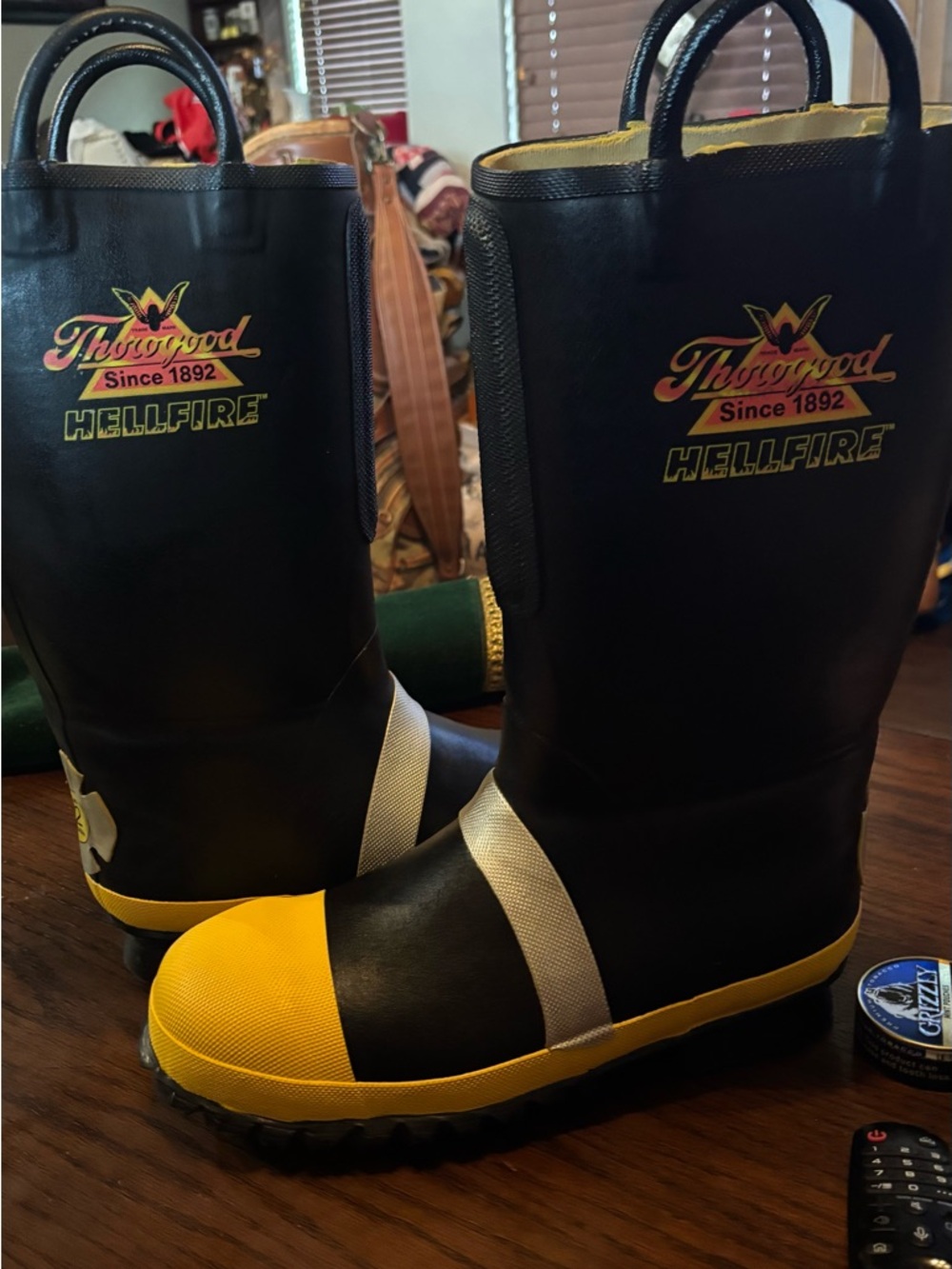 Thorogood Firefighting Structural Boot Interior Label - Size US M 12
